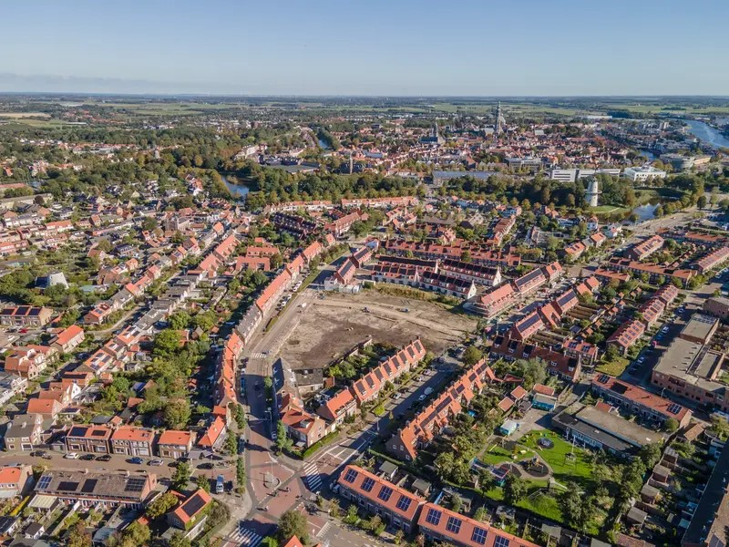 Voortgangsfoto van het project uit oktober 2024