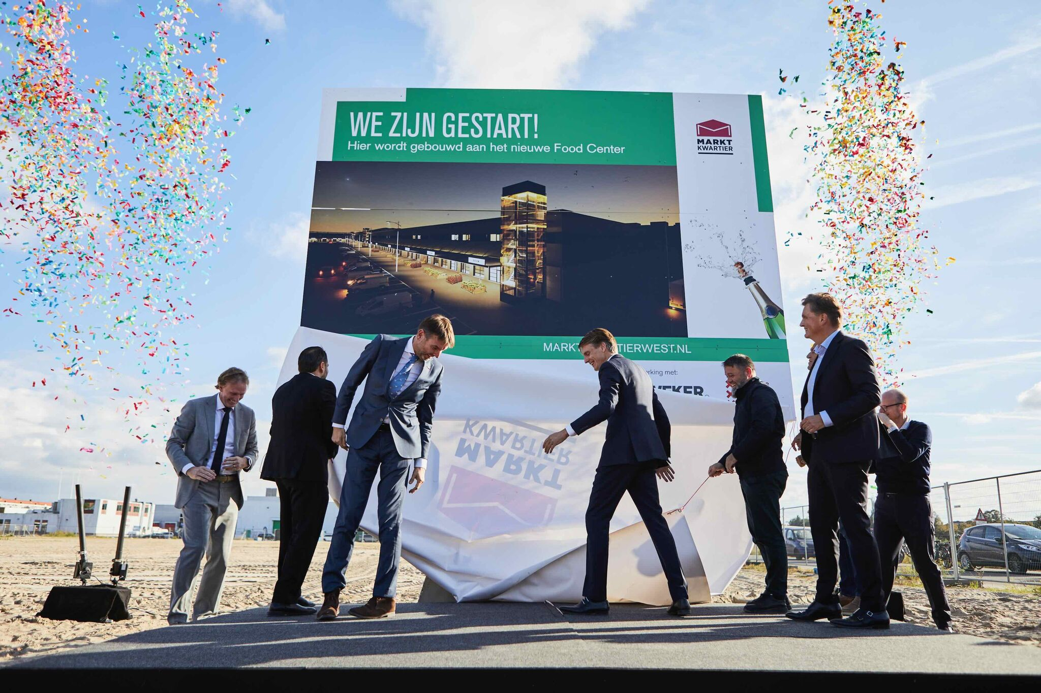 Bouw nieuw Food Center Amsterdam begonnen