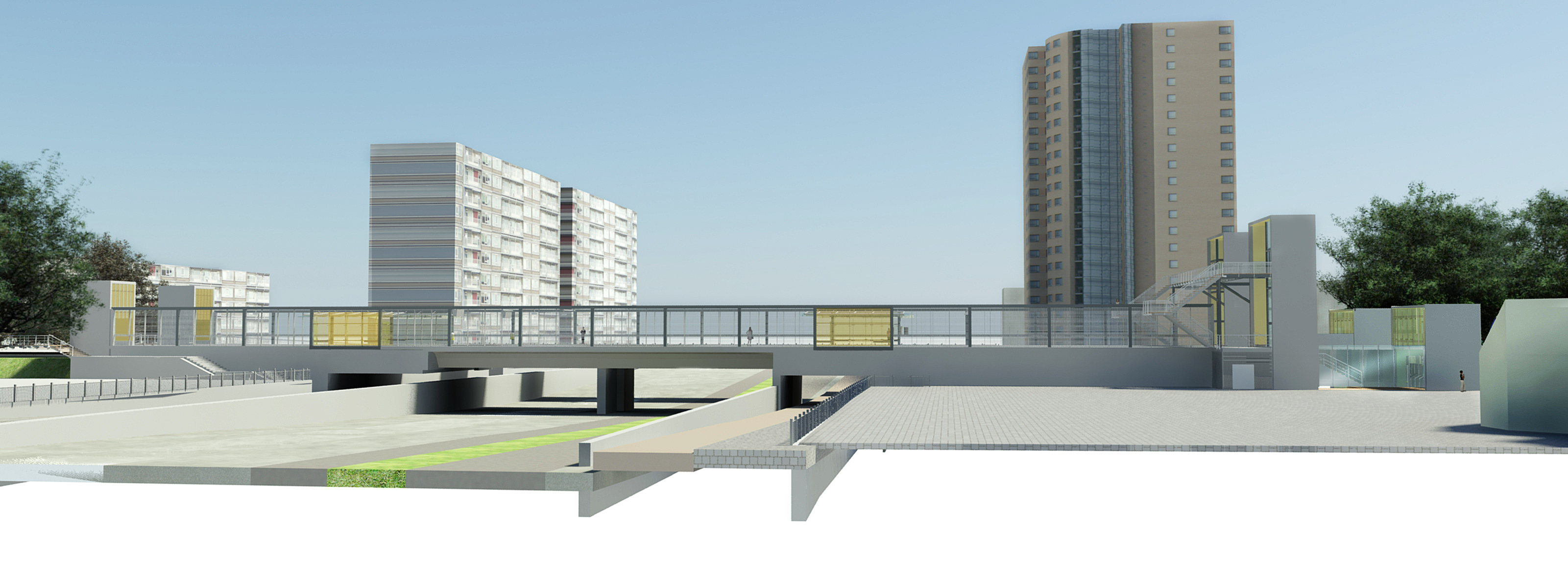 Schiedam Nieuwland impressie station 2.jpg